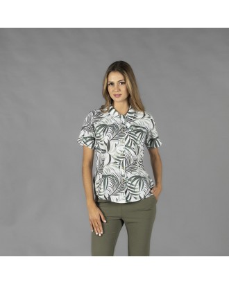 Camisa Mulher Gola Solapa Havaiana