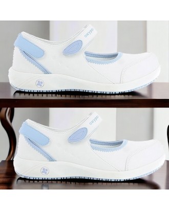 Sapatos Nelie Branco Azul Claro